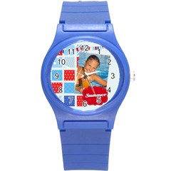 summer - Round Plastic Sport Watch (S)