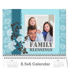 family - Wall Calendar 8.5  x 6 