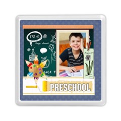 school - Memory Card Reader (Square)