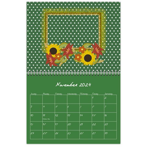 Polka Dot Calendar 2024 By Zornitza Nov 2024