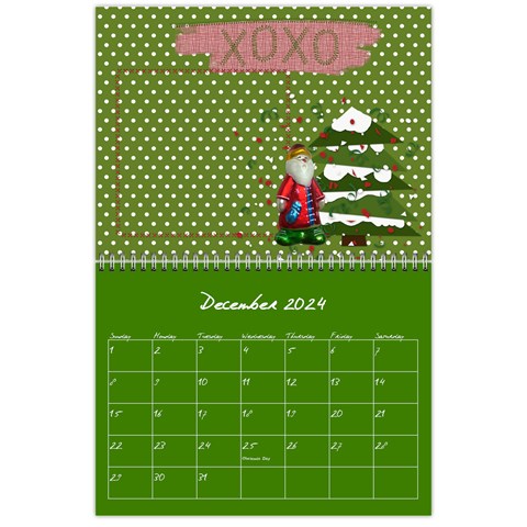 Polka Dot Calendar 2024 By Zornitza Dec 2024