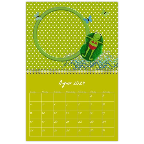 Polka Dot Calendar 2024 By Zornitza Aug 2024