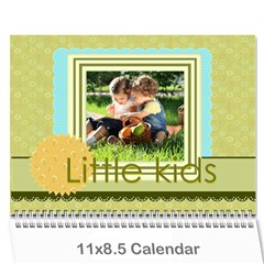 kids, child - Wall Calendar 11  x 8.5  (12-Months)