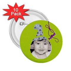 2.25 button 10 pack - 2.25  Button (10 pack)