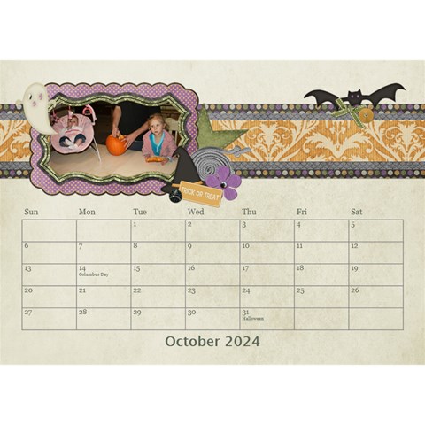 Grandma s 2024 Calendar By Sheena Oct 2024