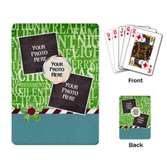 Christmas Dazzle Playing Cards 1 - Playing Cards Single Design (Rectangle)
