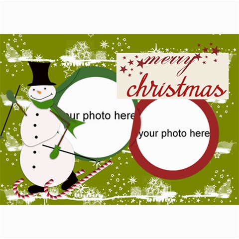 Christmas Photo Cards By Zornitza 7 x5  Photo Card - 6