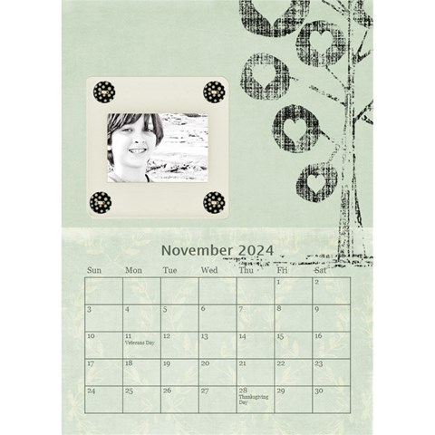Desktop Calendar 6 x8 5  By Deca Nov 2024