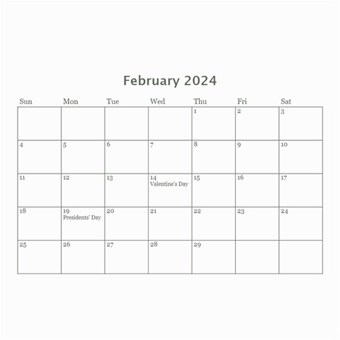 Wall Calendar 8 5  X 6  By Deca Apr 2024