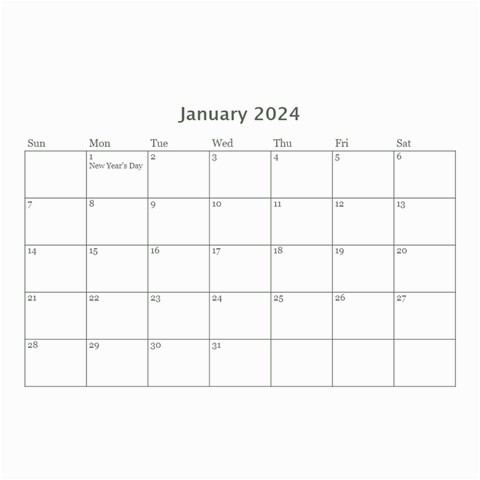 Wall Calendar 8 5 X 6: Little Man By Jennyl Feb 2024