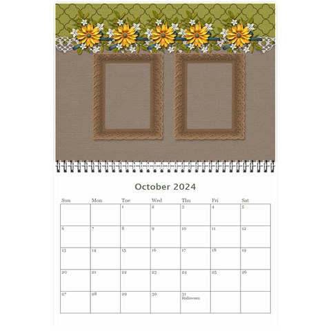 Wall Calendar 8 5 X 6: Together As Family By Jennyl Oct 2024