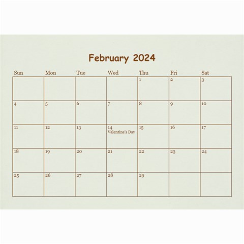 Wall Calendar 8 5 X 6 By Deca Apr 2024