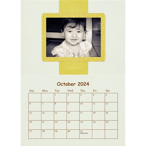 Desktop Calendar 6 X 8 5 By Deca Oct 2024