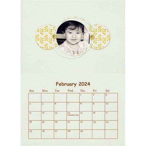 Desktop Calendar 6 X 8 5 By Deca Feb 2024