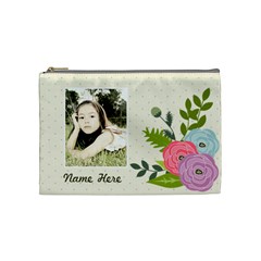 Cosmetic Bag (M): Ranunculus Flowers - Cosmetic Bag (Medium)