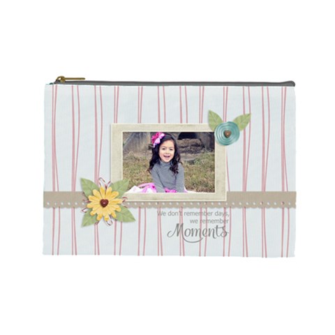 Cosmetic Bag (l): Moments By Jennyl Front