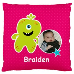 Large Cushion Case (One Side) : Monster 2