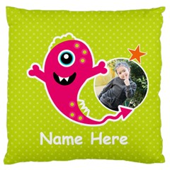 Large Cushion Case (Two Sides) : Monster 4