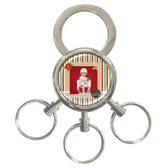 xmas - 3-Ring Key Chain