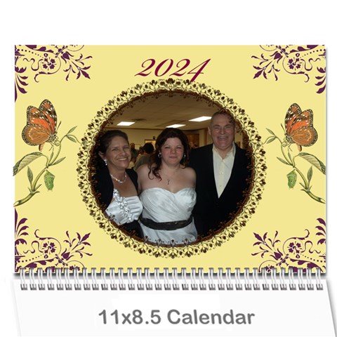 Any Occcassion  Calendar 2024 By Kim Blair Cover