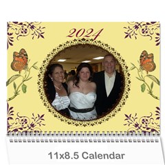 any occcassion  Calendar 2024 - Wall Calendar 11  x 8.5  (12-Months)