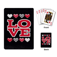 Love Cards - Playing Cards Single Design (Rectangle)
