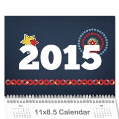 grandma2014 - Wall Calendar 11  x 8.5  (12-Months)