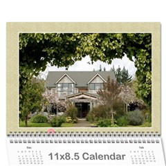 T Ranch Calendar - Wall Calendar 11  x 8.5  (18 Months)
