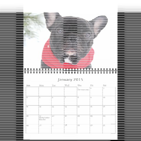 2015 Diesel Calendar By Amanda L  Miller Jan 2015