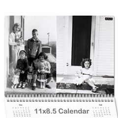 calendar rileys fav pix - Wall Calendar 11  x 8.5  (18 Months)