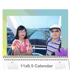 2015 calender - Wall Calendar 11  x 8.5  (18 Months)