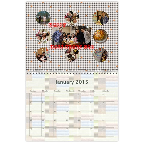 4 Dragon Calendar By Alice Lam Jan 2015