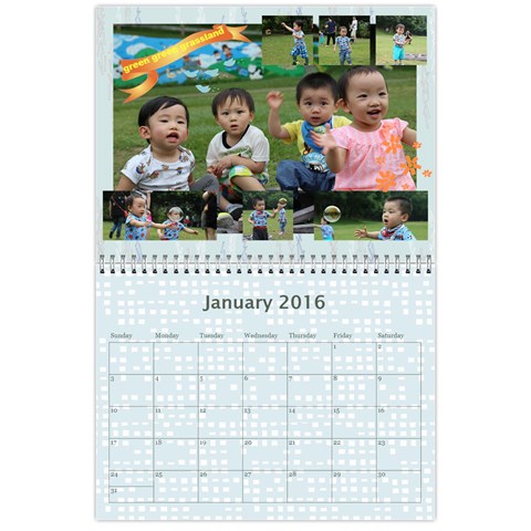 4 Dragon Calendar By Alice Lam Jan 2016