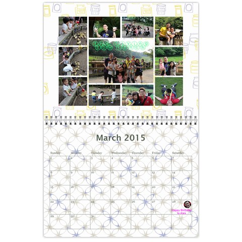 4 Dragon Calendar By Alice Lam Mar 2015