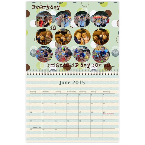 4 Dragon Calendar By Alice Lam Jun 2015