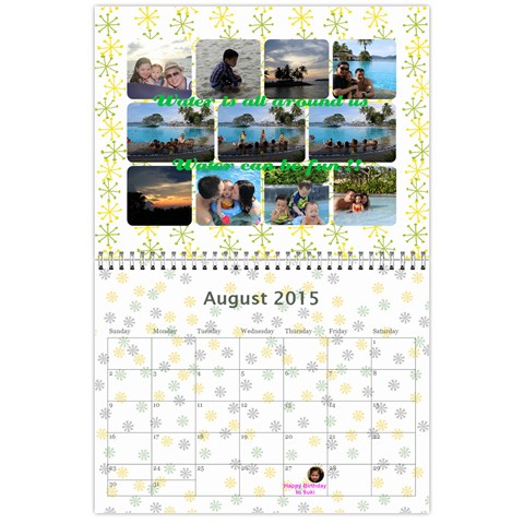 4 Dragon Calendar By Alice Lam Aug 2015