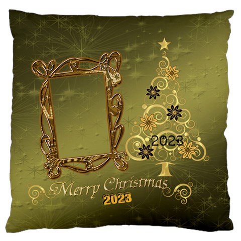 Christmas2 0234 Frame Standard Flano Cusion Case By Ellan Front