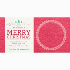 Christmas Sentiments Card No. 2 - 4  x 8  Photo Cards