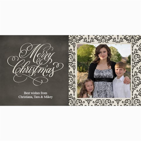 Christmas Sentiments Ii Card No  2 By One Of A Kind Design Studio 8 x4  Photo Card - 1