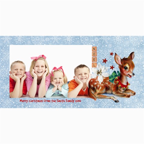 Christmas Companions Card No  1 By 4dannidesigns 8 x4  Photo Card - 1