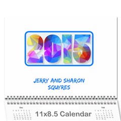 K s Dad s Calendar - Wall Calendar 11  x 8.5  (12-Months)