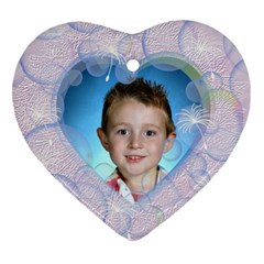 Bubble Ornament Heart - Ornament (Heart)