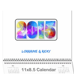 Lorraine  - Wall Calendar 11  x 8.5  (12-Months)