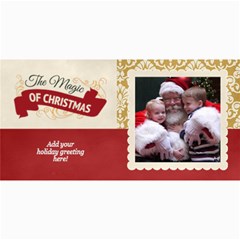 Christmas Sentiments III Card No. 02 - 4  x 8  Photo Cards