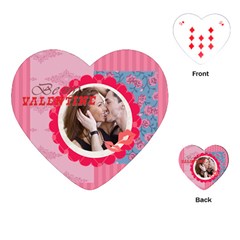 love - Playing Cards Single Design (Heart)