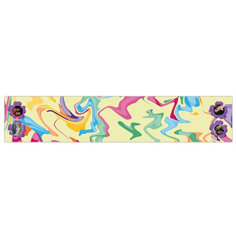Color Splash Flano Scarf (small) By Kim Blair Front