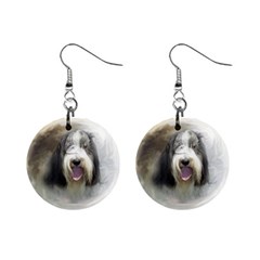 Moon-Dog - Mini Button Earrings