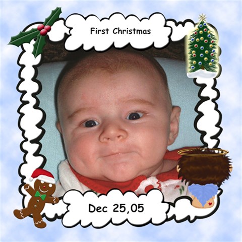 Our Little Angel Boy 12x12 Scrapbook Pages By Chere s Creations 12 x12  Scrapbook Page - 6
