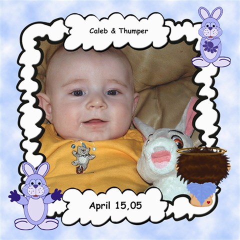 Our Little Angel Boy 8x8 Scrapbook Pages By Chere s Creations 8 x8  Scrapbook Page - 8