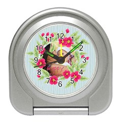 flower kids - Travel Alarm Clock